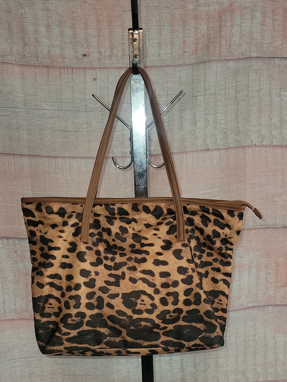 Leopard Print Tote Bag